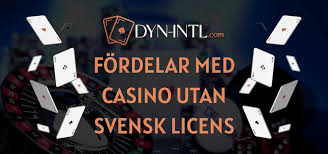 Upptäck fördelarna med casino utan svensk licens och låg insättning